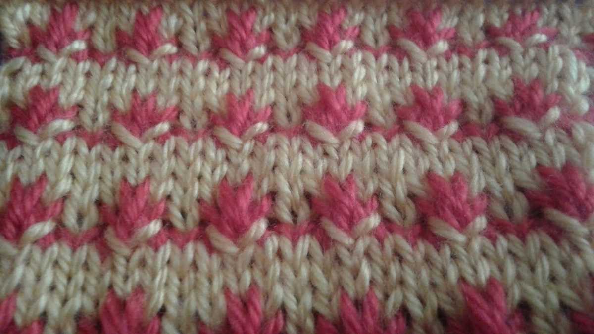 2 color knitting patterns