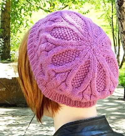 2 needle beret knitting pattern