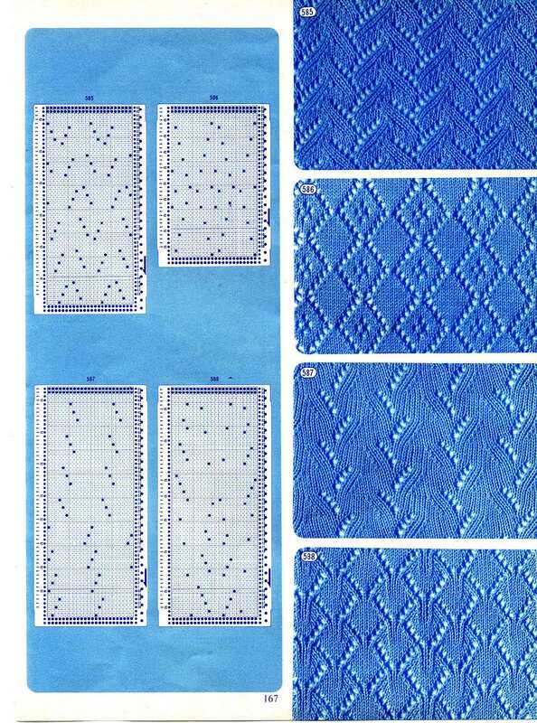 48 pin knitting machine patterns