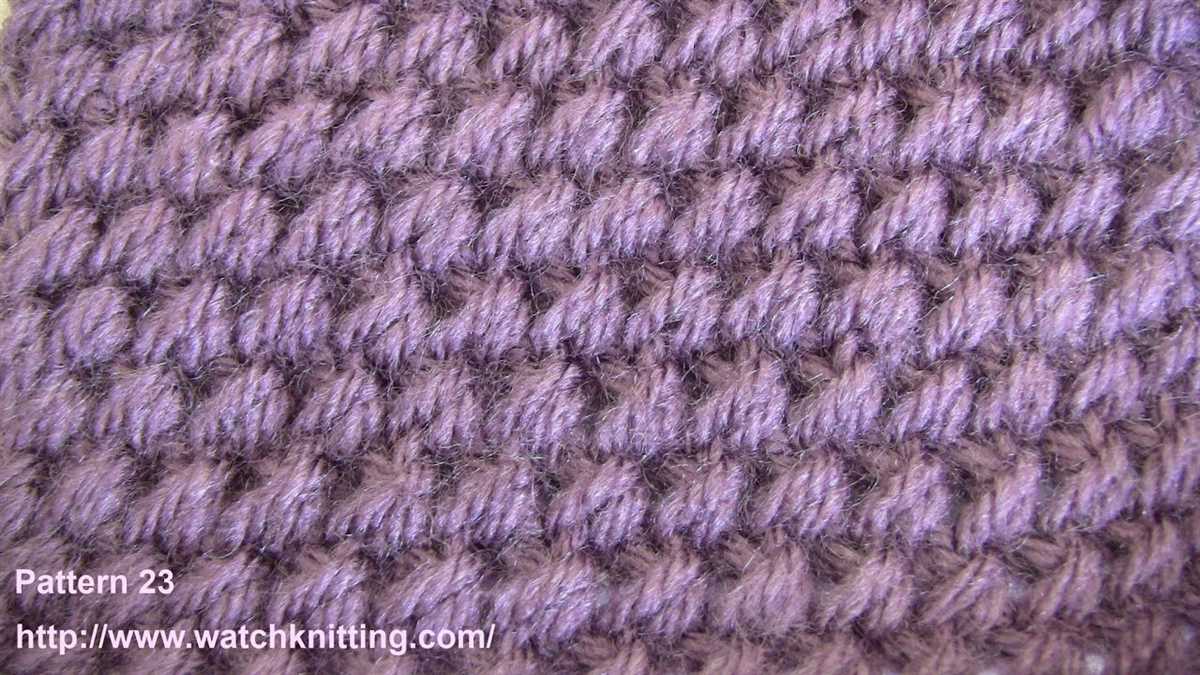 4 row repeat knitting patterns