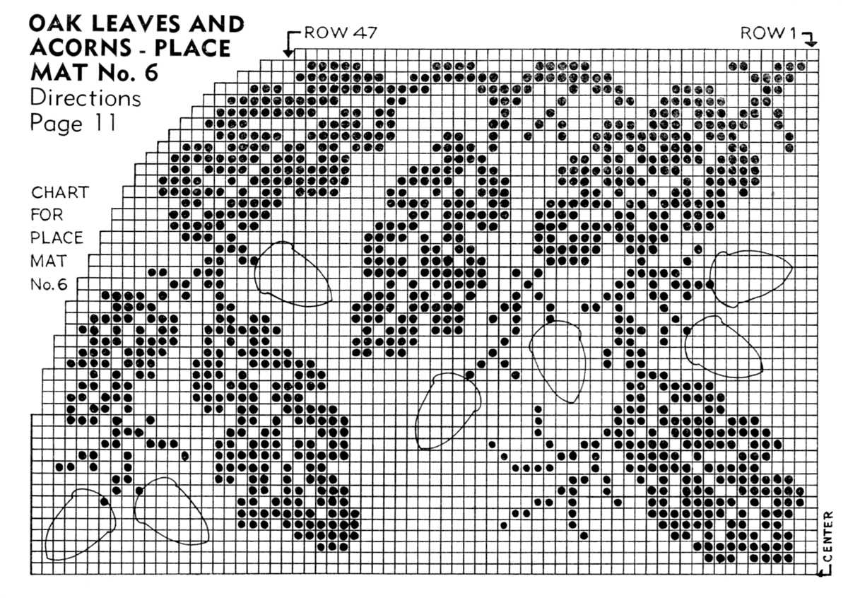 Acorn knitting pattern