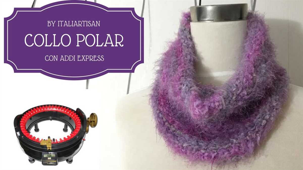 Addi express knitting patterns