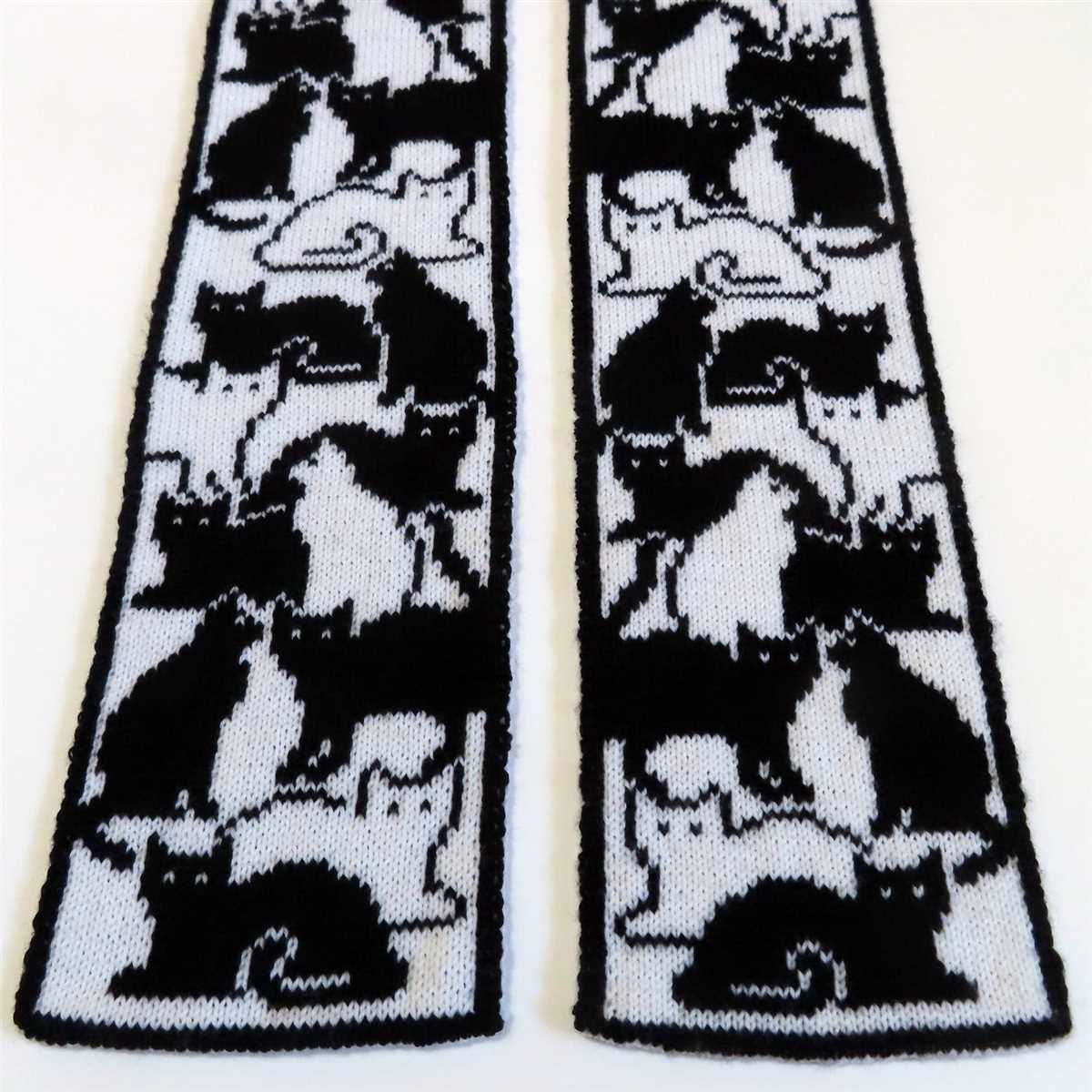 Advent scarf knitting pattern