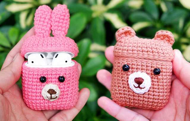 Airpod case knitting pattern