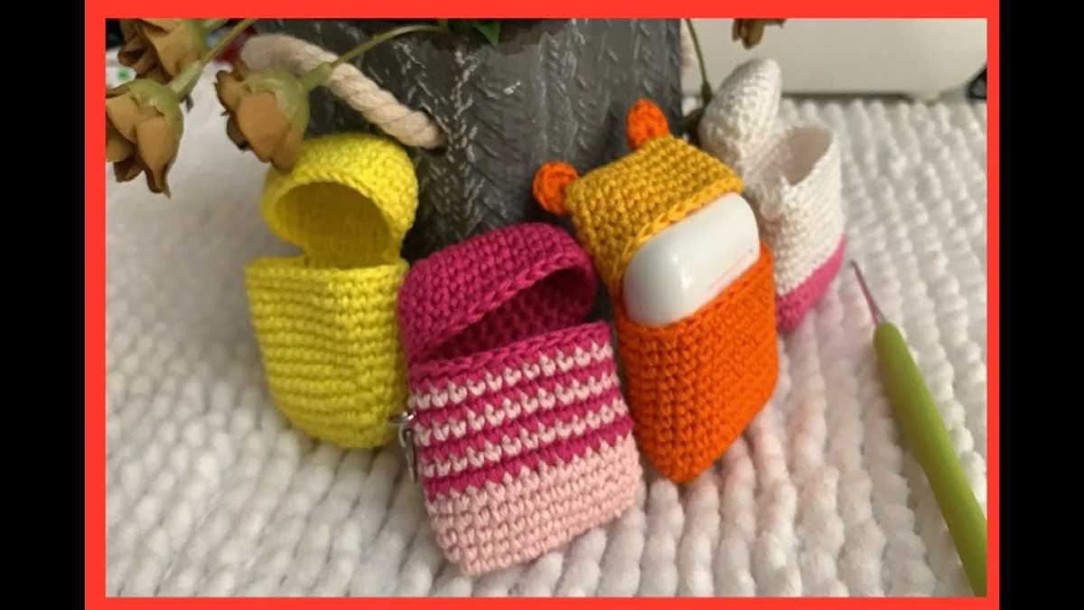 Airpod case knitting pattern