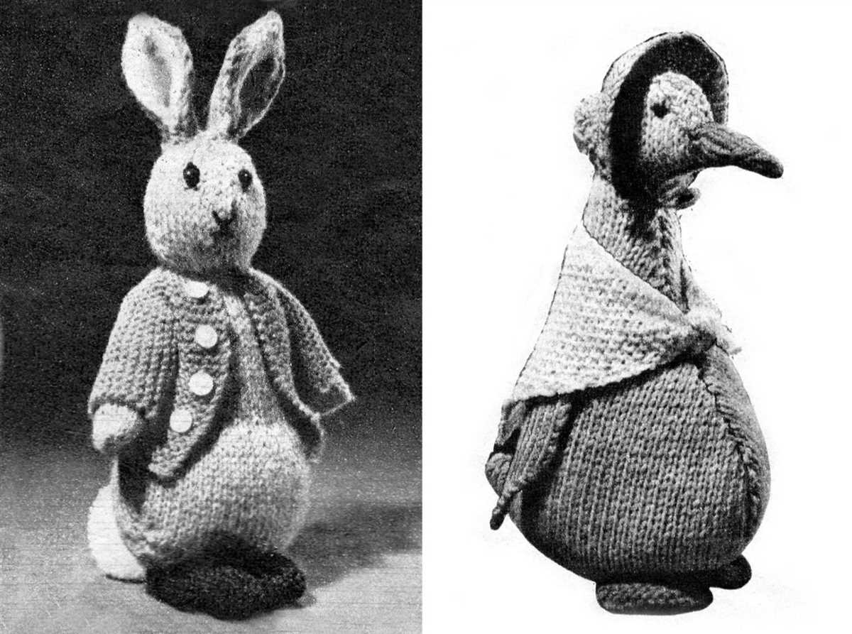 Alan dart peter rabbit knitting pattern