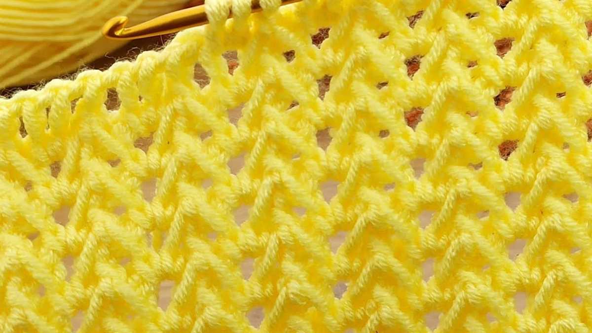 Alternative knitting patterns