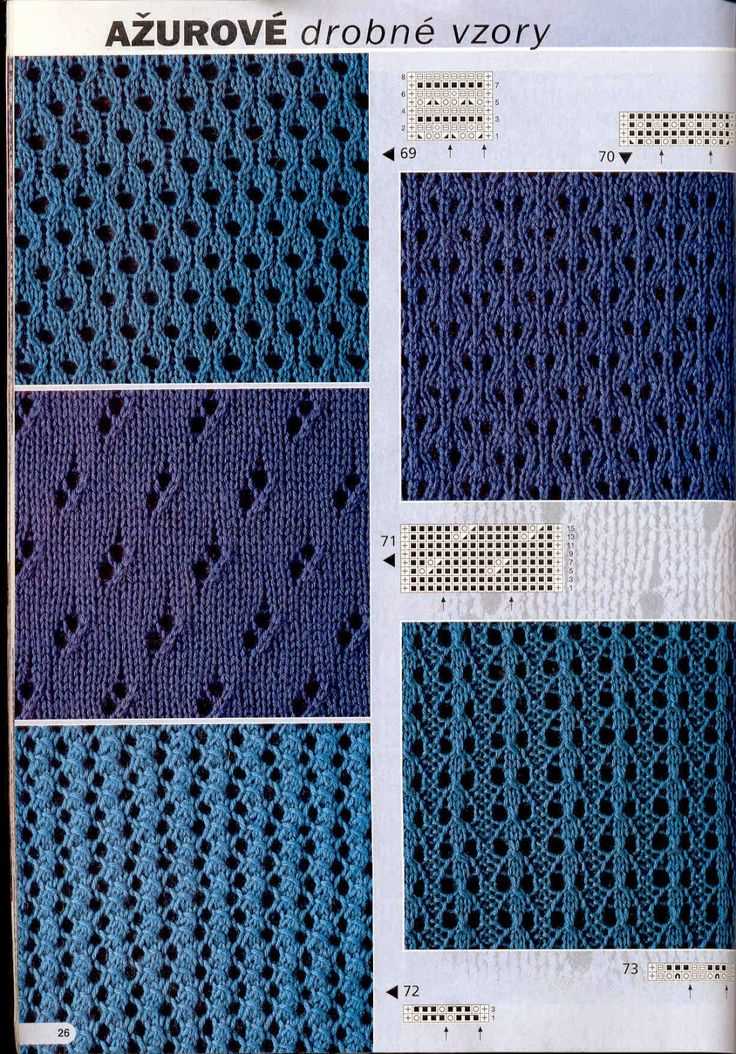 Alternative knitting patterns