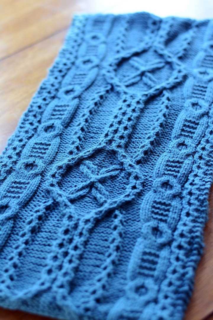 Aran knitting pattern