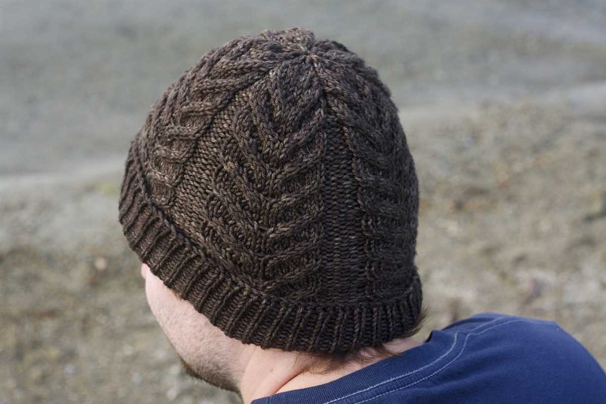 Archie hat knitting pattern
