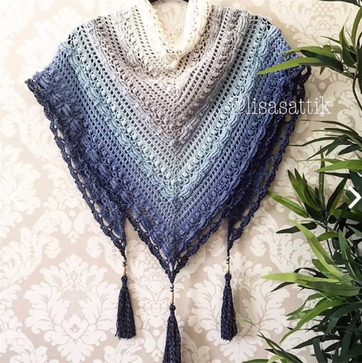Asymmetrical scarf knitting pattern free