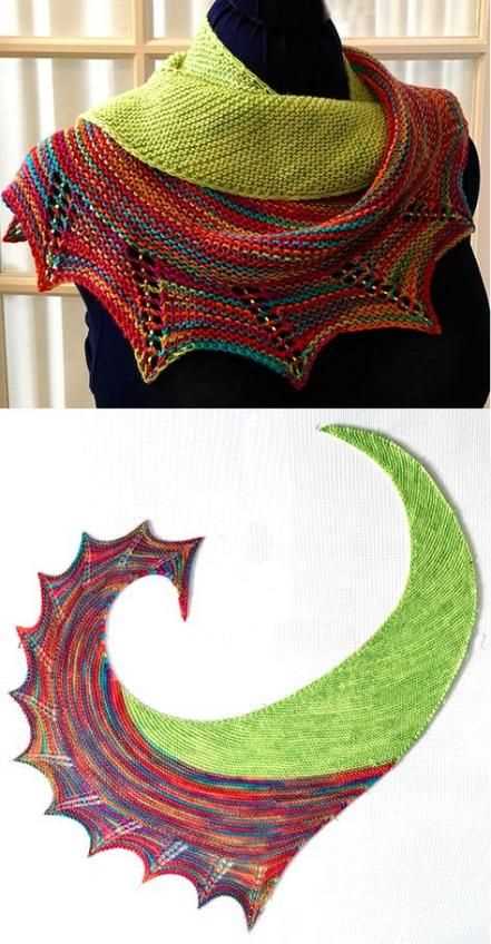 Asymmetrical scarf knitting pattern free