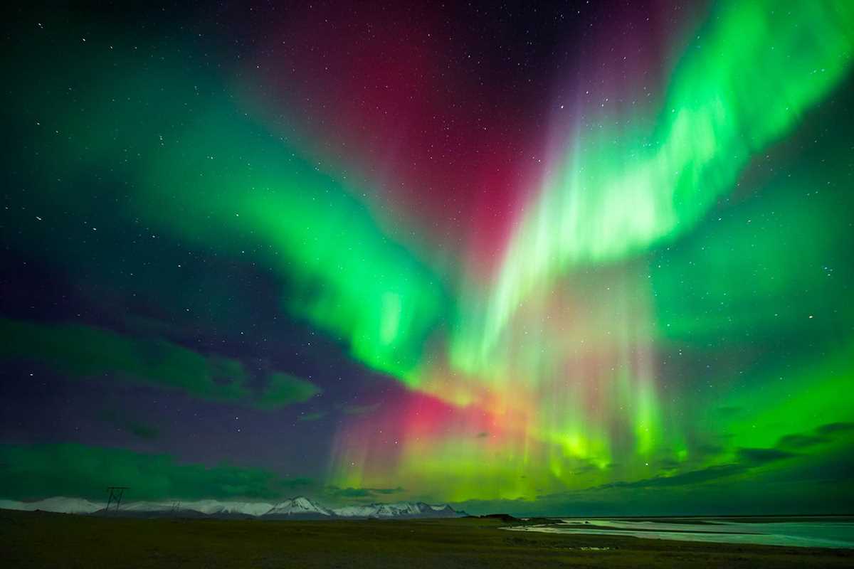 Aurora borealis knitting pattern