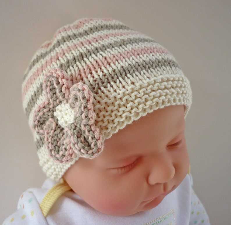 Baby hat knit patterns