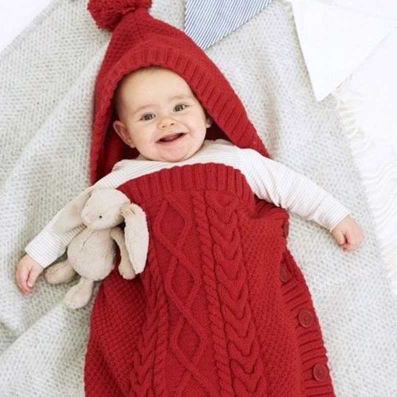 Baby sleep sack knitting pattern
