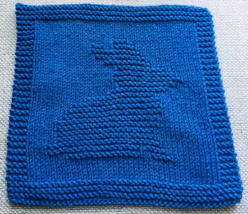 Ballband dishcloth knitting pattern