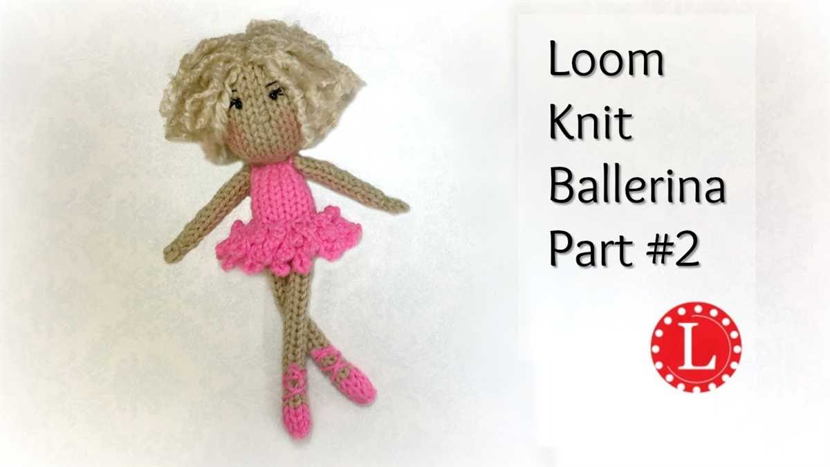 Ballerina doll knitting pattern