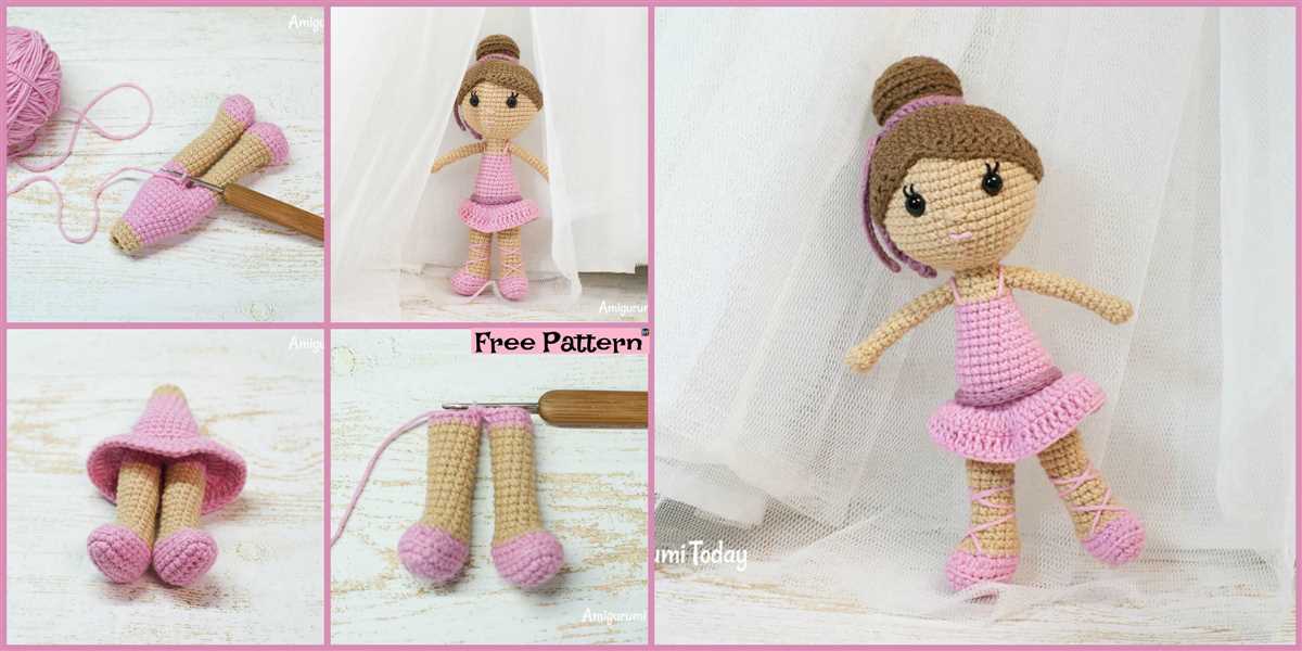 Ballerina doll knitting pattern