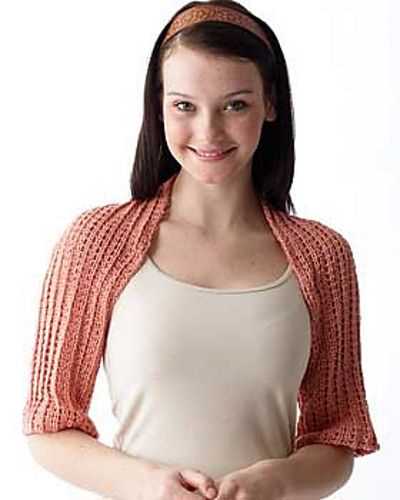 Ballet shrug knitting pattern