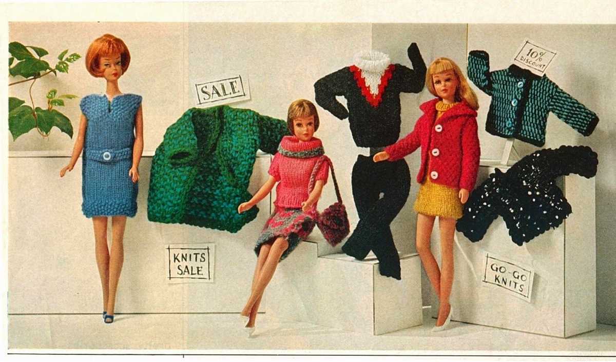 Barbie doll free knitting patterns