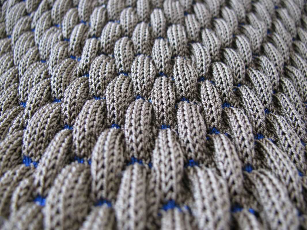 Barfi stitch knitting written pattern