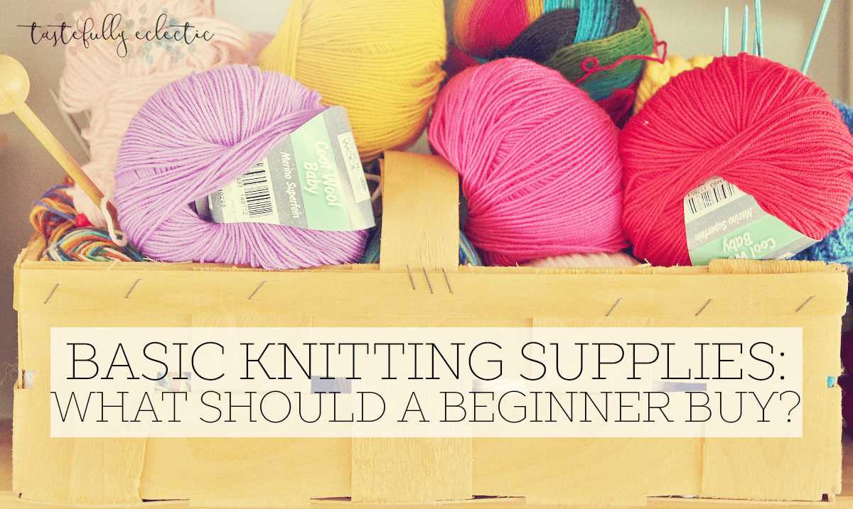 Basic knit scarf pattern free