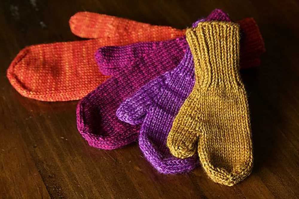 Basic mitten knitting pattern free