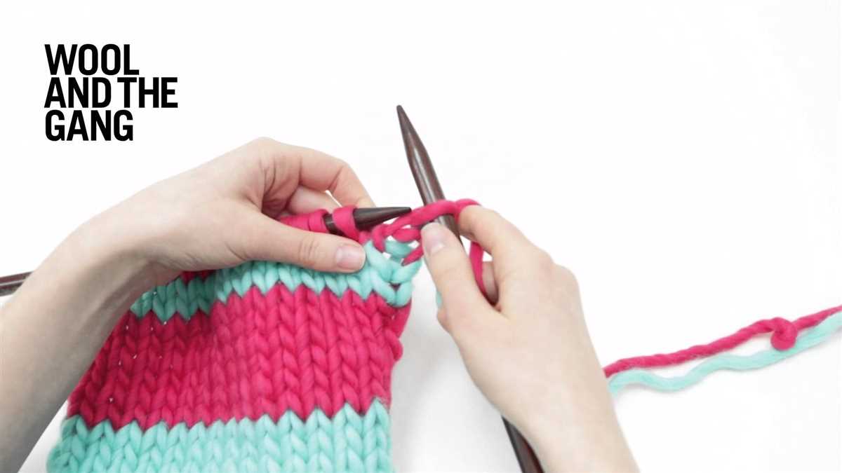 Basic scarf knitting pattern for beginners
