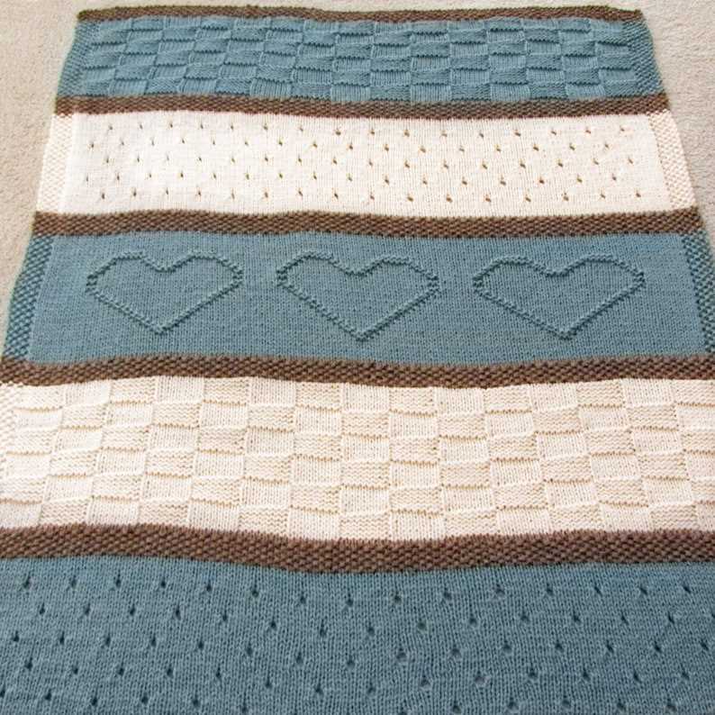 Basic blanket knitting pattern