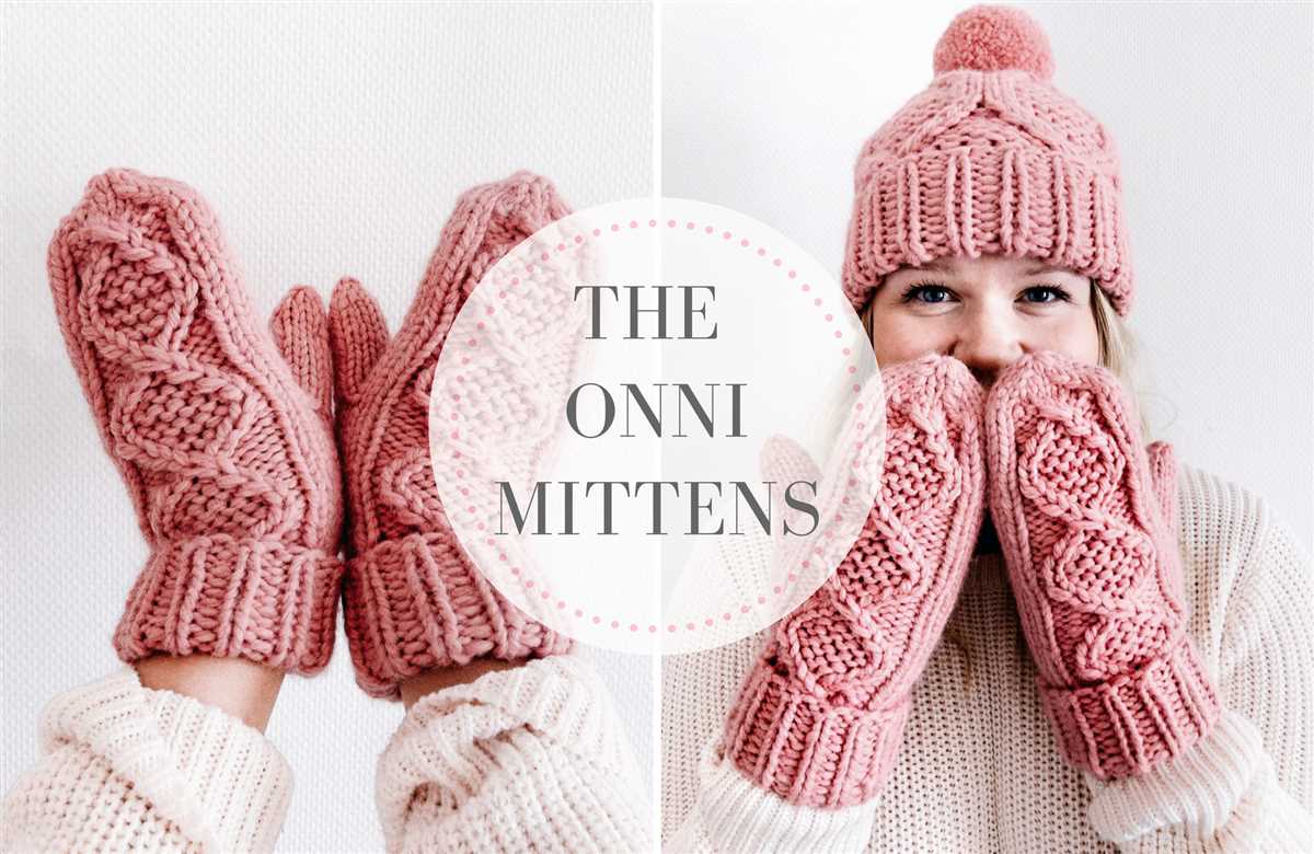 Basic mitten knitting pattern free