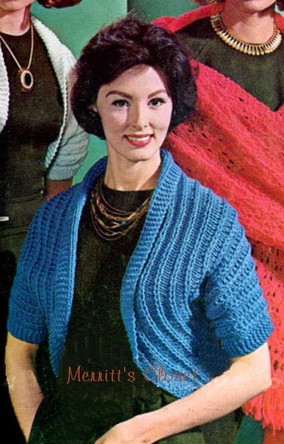 Basic shrug knitting pattern