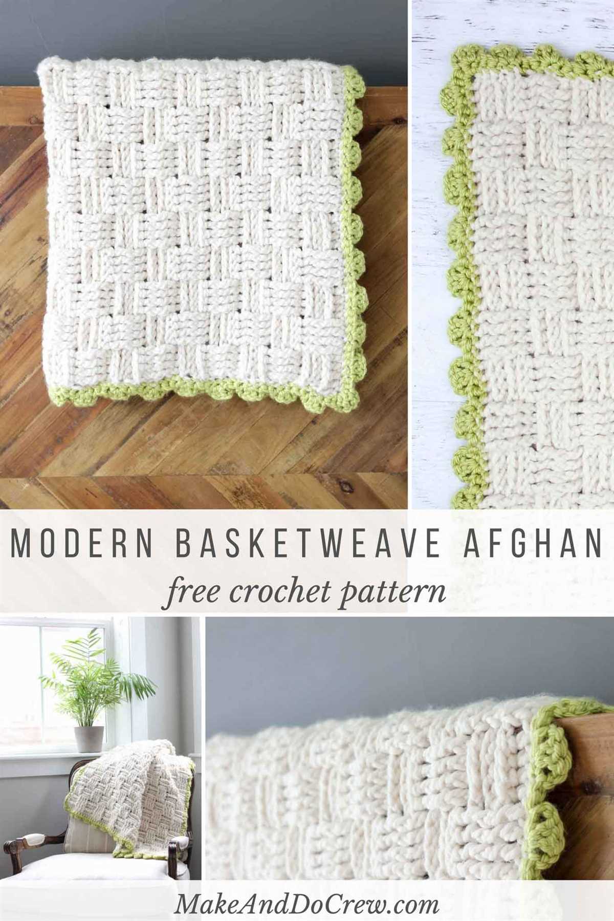 Basket weave blanket knit pattern free