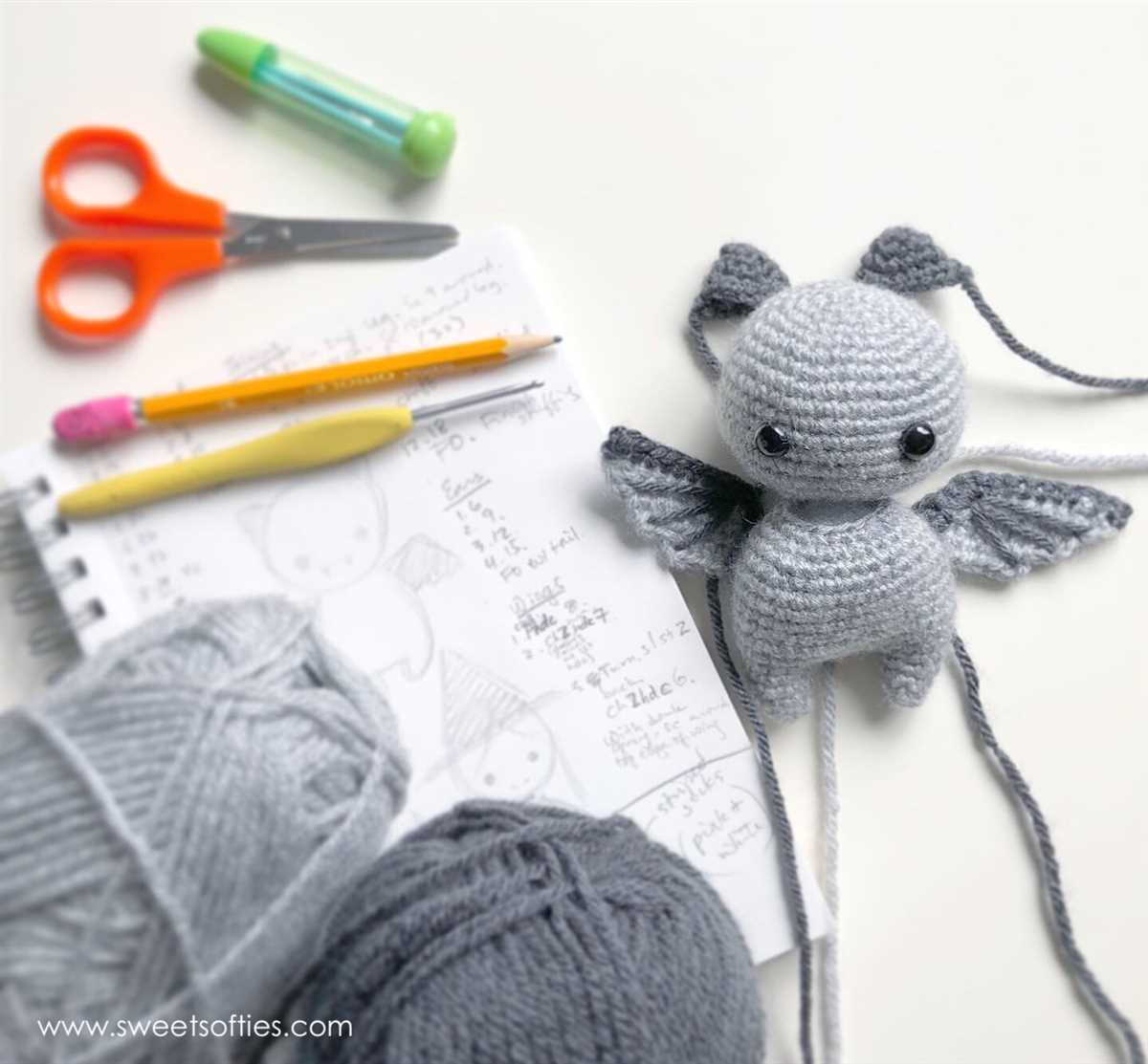 Bat knitting pattern free