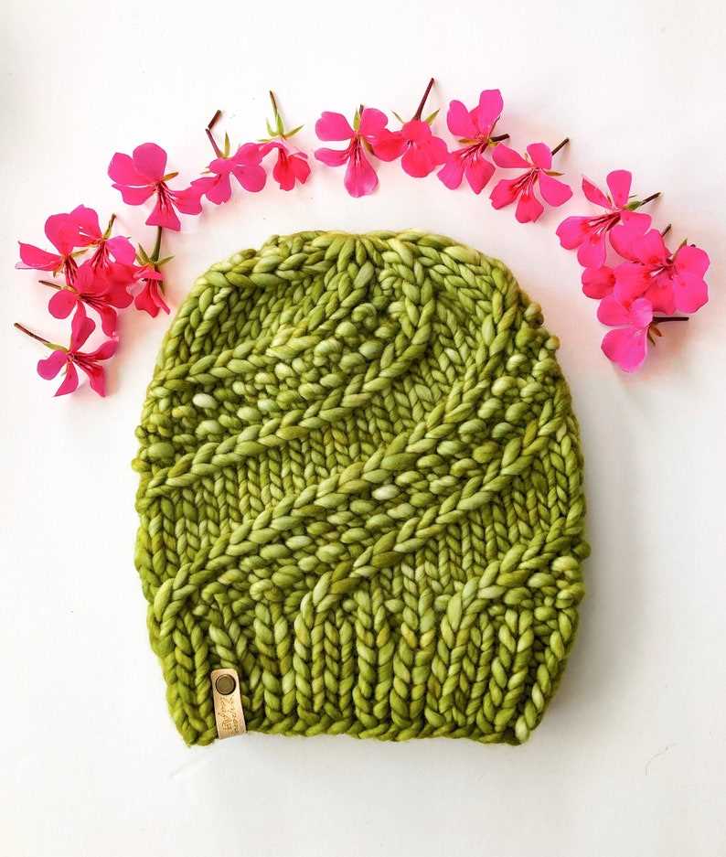 Beanie free pattern knitting