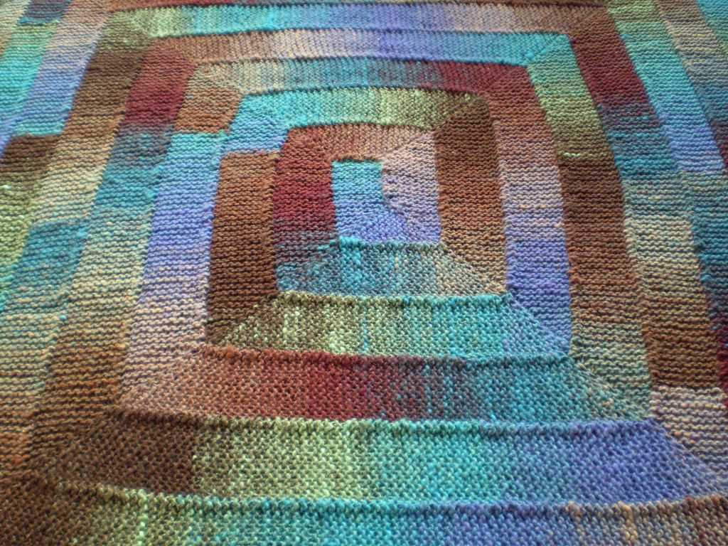 Beekeeper's quilt knitting pattern