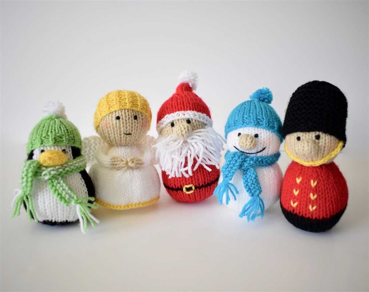 Beginner christmas knitting patterns