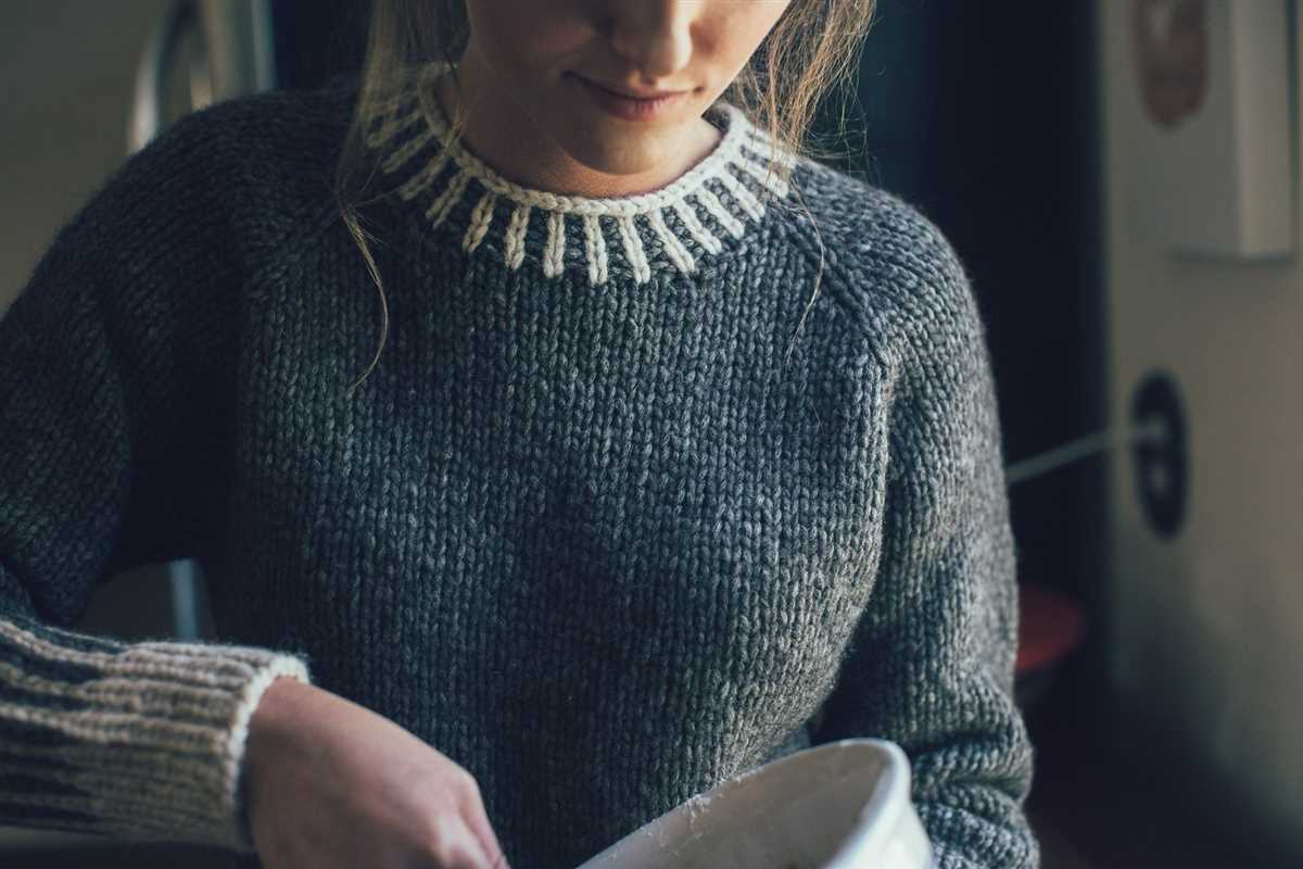 Beginner friendly knit sweater pattern