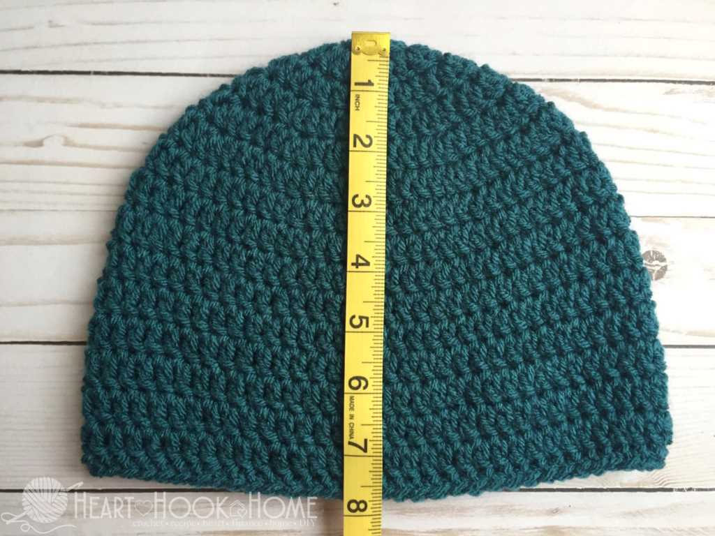 Beginner knit beanie pattern
