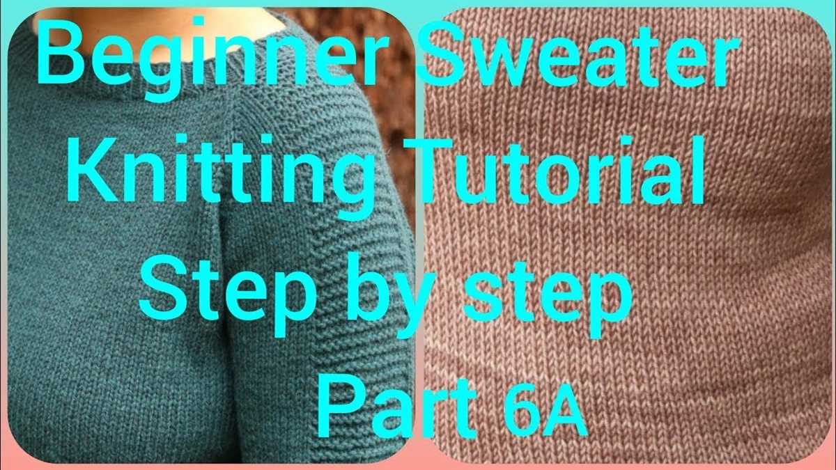 Beginner knit sweater pattern free