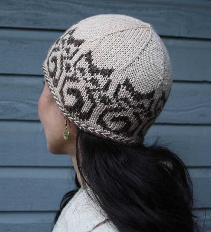 Beginner knitted hat pattern
