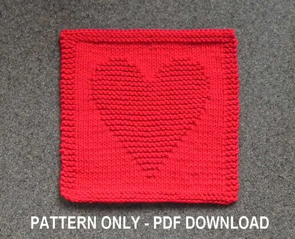 Beginner knitting patterns for dishcloths