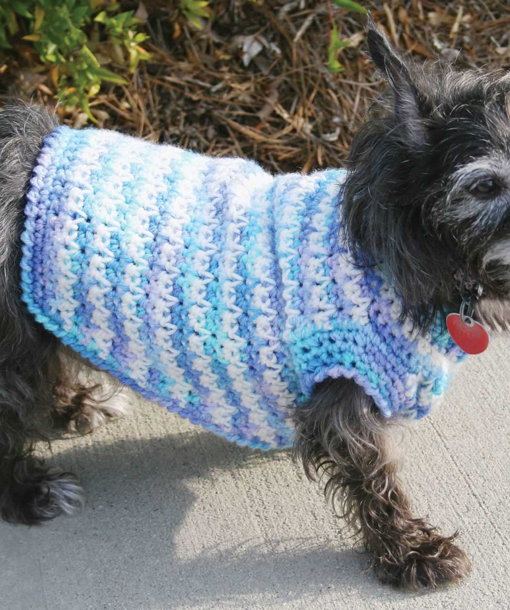 Beginner easy knit dog sweater patterns free