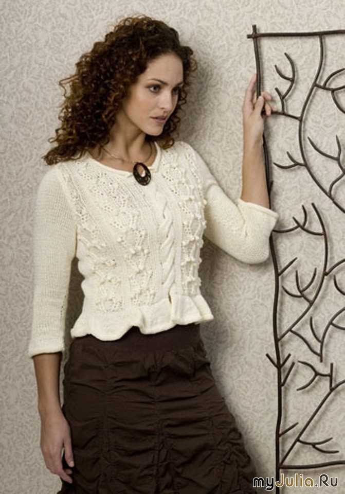 Beginner knit cardigan pattern
