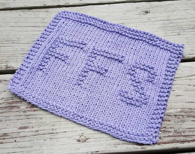 Beginner knit pattern