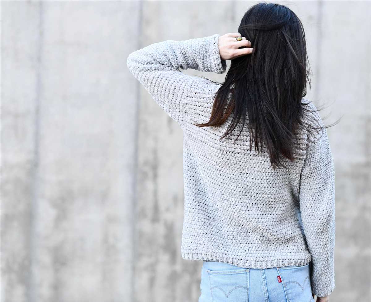 Beginner knit sweater pattern free