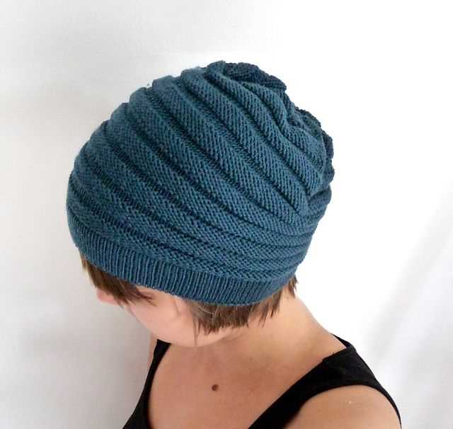 Beginner knitted hat pattern