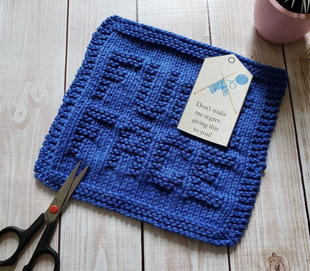 Beginner knitting patterns for dishcloths