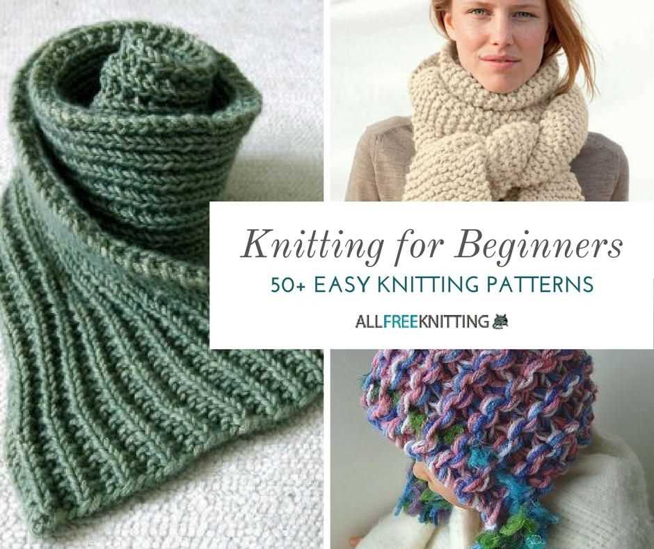 Beginners knitting pattern