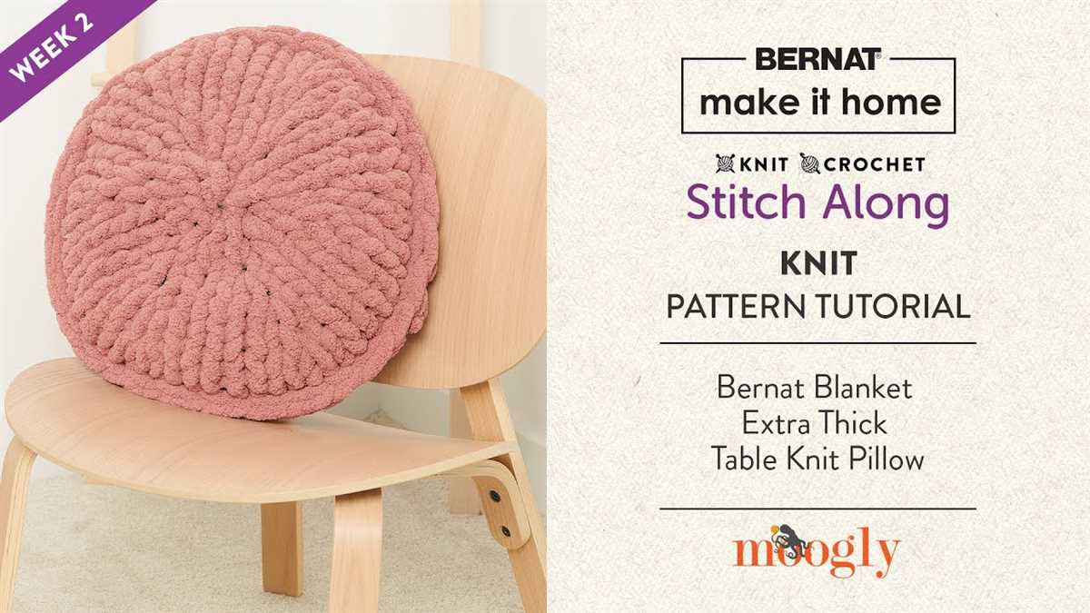 Bernat blanket extra yarn patterns knit