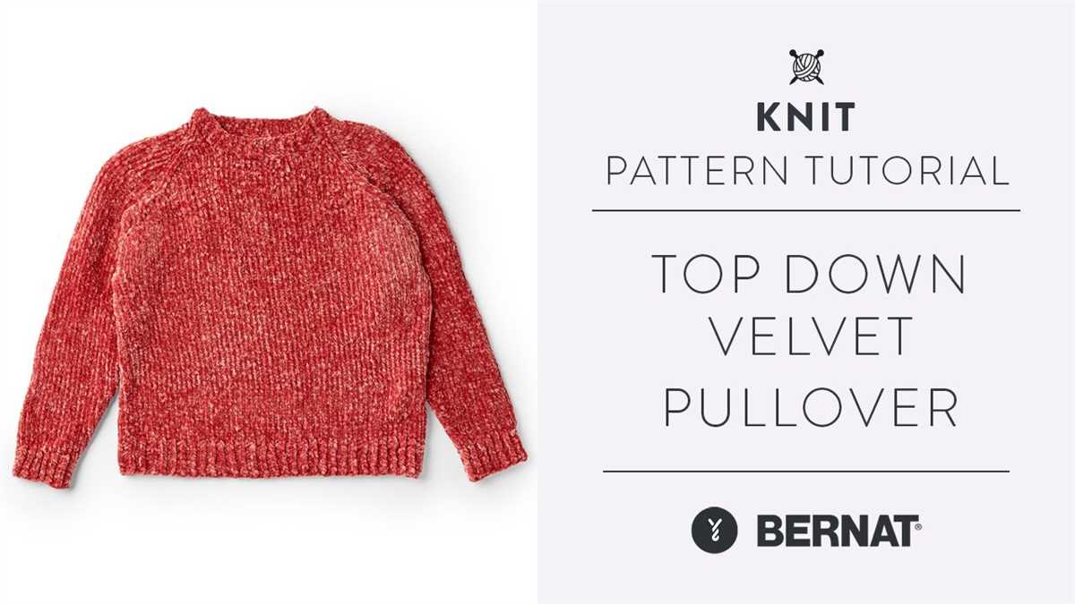 Bernat velvet knit hat pattern